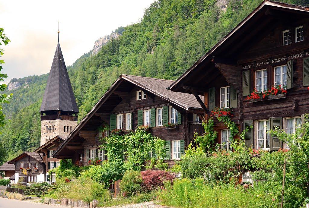 Hotel-Restaurant Alpina Innertkirchen Exterior photo